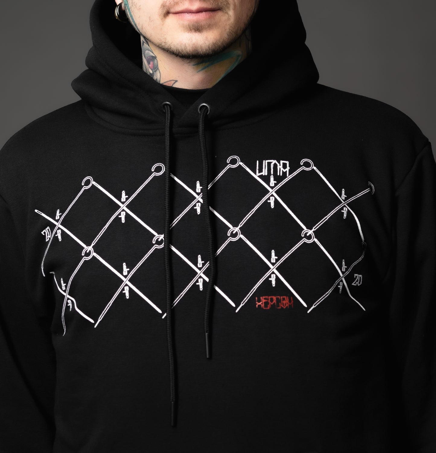 Hoodie ИГЛА "Mesh"