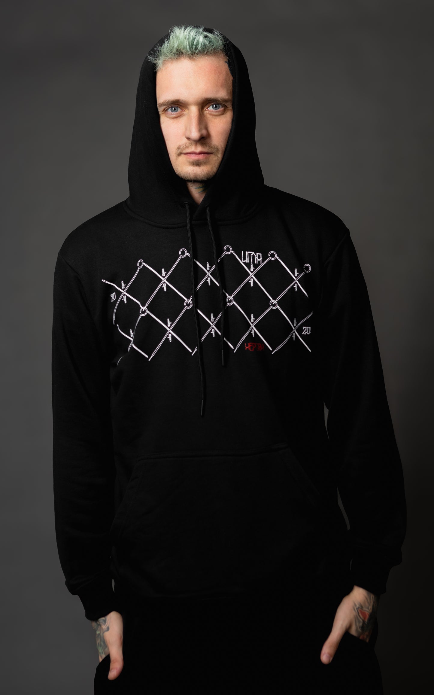 Hoodie ИГЛА "Mesh"