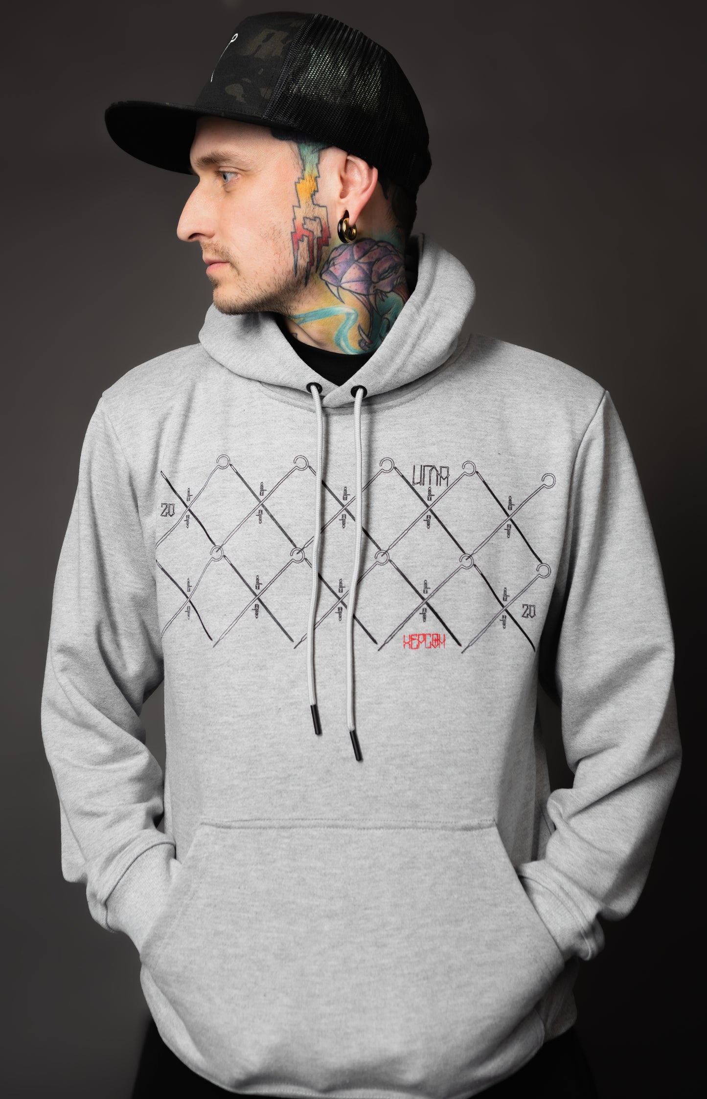Hoodie ИГЛА "Mesh"